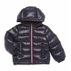 Moncler NEW AUBERTGIUBBOTTO NAVY DOWN JACKET FOR BOYS
